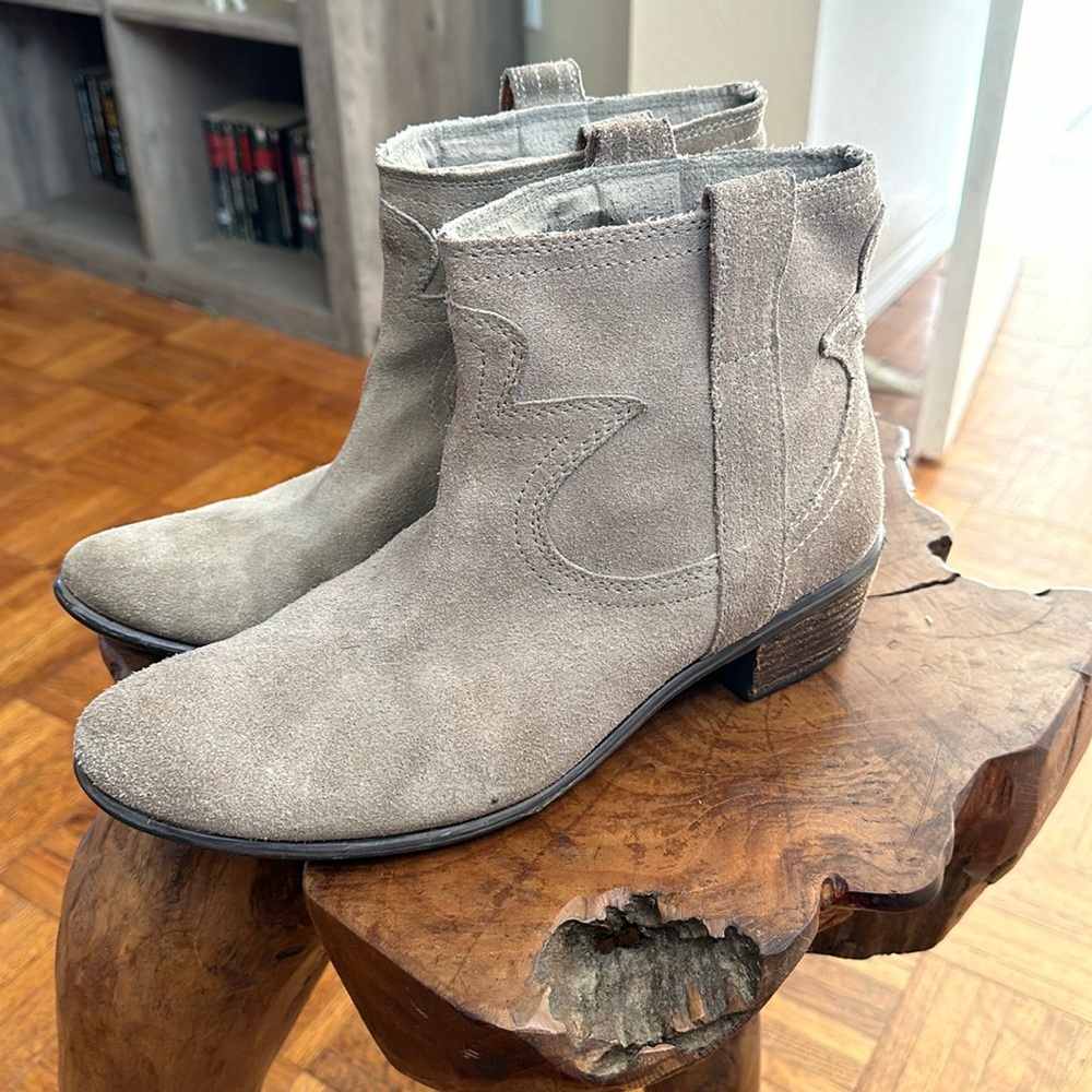Lucky brand western booties